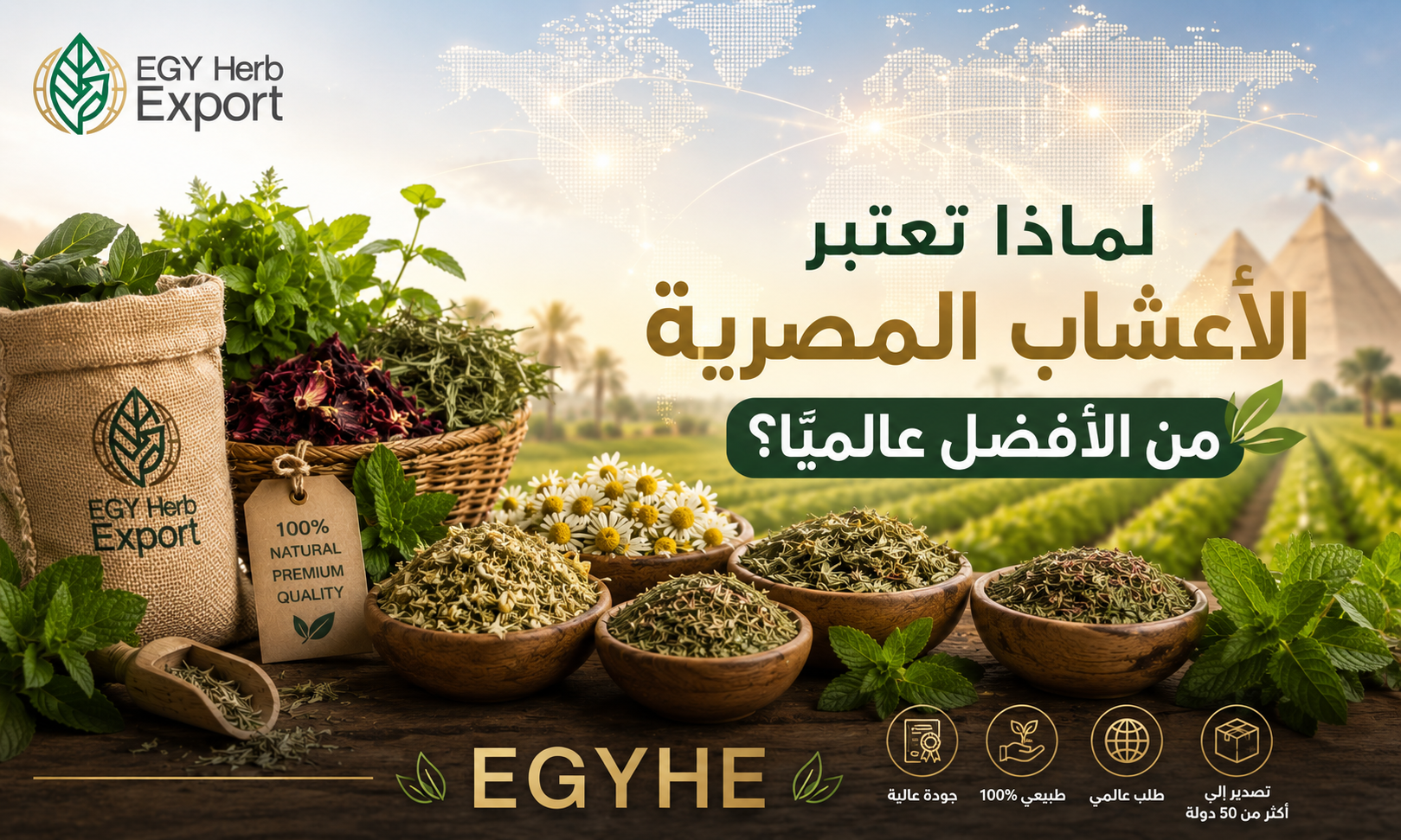 Why Are Egyptian Herbs Considered Among the Best in the World?
